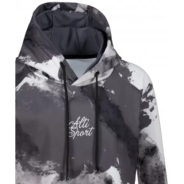  Ženski funkcionalni produljeni sweatshirt premium ALTISPORT VOJ/ALW093MI03 SIVA 