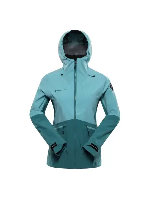 Ženska vodootporna jakna ALPINE PRO ZARRA PLAVI