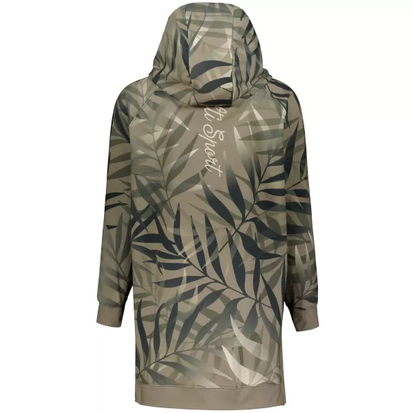  Ženski funkcionalni produljeni sweatshirt premium ALTISPORT VOJ/ALW094MI03 SMEĐA 