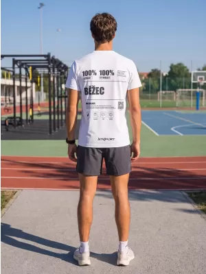 Muška premium funkcionalna majica ALTISPORT BĚŽEC VOJ/ALM091TR01 BIJELA