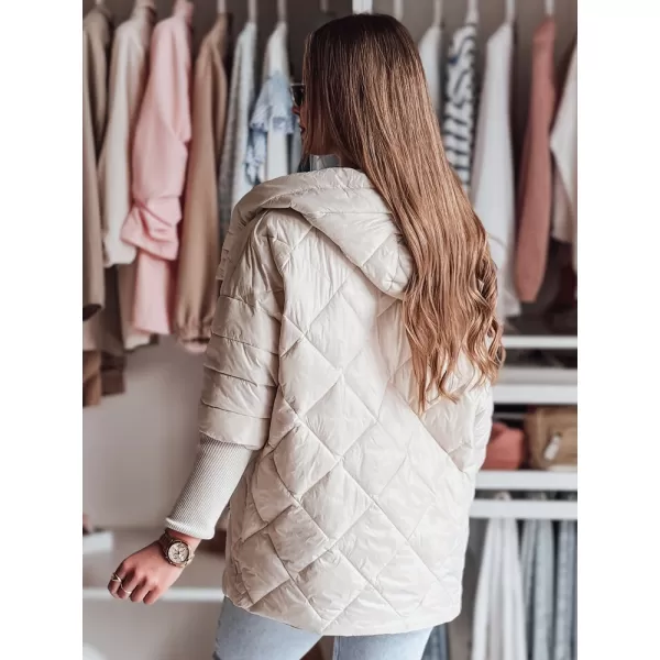  Ženska jakna DSTREET PUFFILOF TY4856 BIJELA 