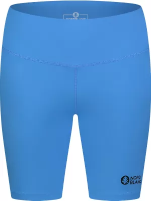 Ženske kratke fitness tajice NORDBLANC NBSPL8036 PLAVA