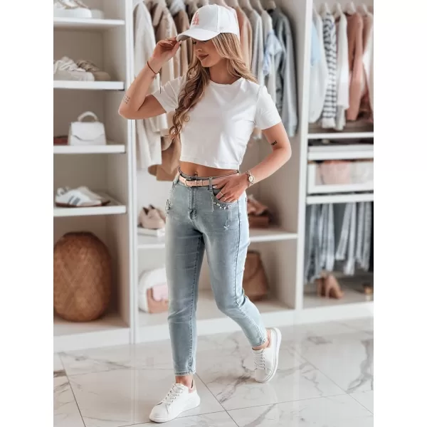  Ladijske hlače DSTREET BLINGBLING UY2451 PLAVI 