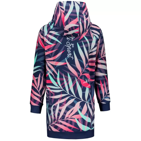  Ženski funkcionalni produljeni sweatshirt premium ALTISPORT VOJ/ALW094MI03 ROZA/MENTA 