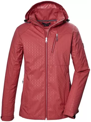 Ženska softshell jakna KILLTEC KOS 121 42852 CRVENA