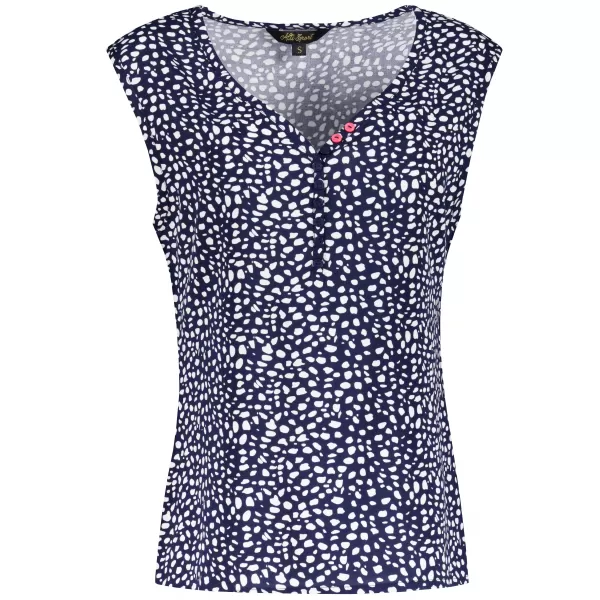  Ženska bluza ALTISPORT EARLA TAMNO PLAVA/BIJELA 