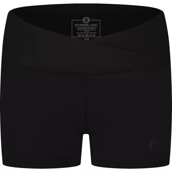  Ženske kratke hlače za fitness NORDBLANC NBSPL8038 CRNA 