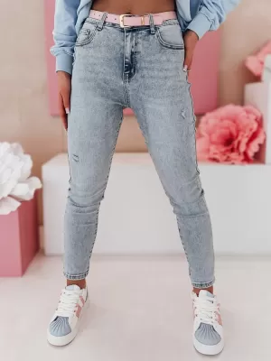 Ladijske hlače DSTREET SKINNEX UY2476 PLAVI