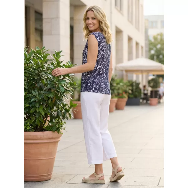  Ženska bluza ALTISPORT EARLA TAMNO PLAVA/BIJELA 