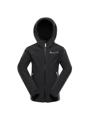 Jakna od detone softshell ALPINE PRO OMANO 2 CRNI