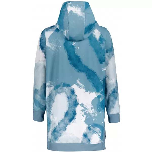  Ženski funkcionalni produljeni sweatshirt premium ALTISPORT VOJ/ALW093MI03 SVIJETLOPLAVA 