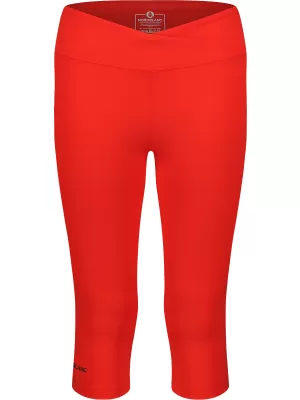 Ženske 3/4 fitness tajice NORDBLANC NBSPL8037 NARANČASTA TINTA