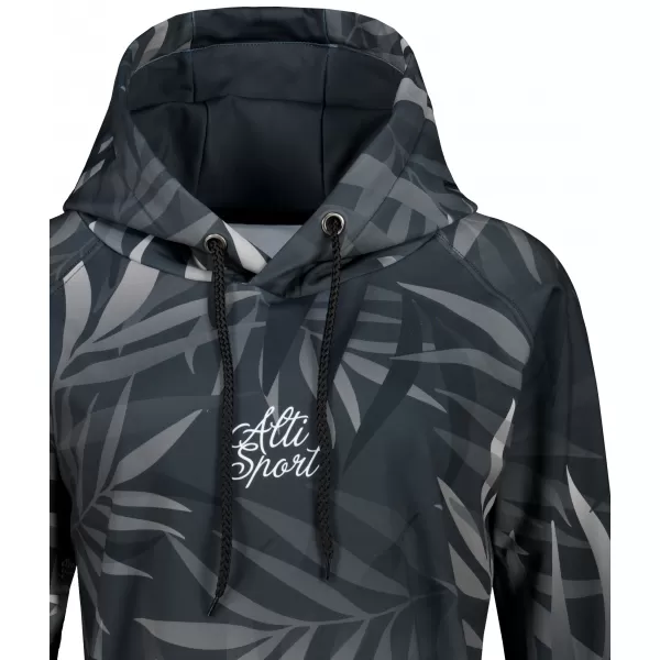  Ženski funkcionalni produljeni sweatshirt premium ALTISPORT VOJ/ALW094MI03 CRNA 