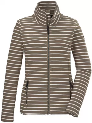 Ženski sweatshirt KILLTEC GS 60 43174 BEŽ S PRUGAMA