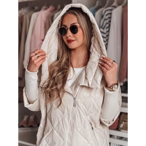 Ženska jakna DSTREET PUFFILOF TY4856 BIJELA 
