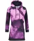 Ženski funkcionalni produljeni sweatshirt premium ALTISPORT VOJ/ALW093MI03 LJUBIČASTA/CRNA