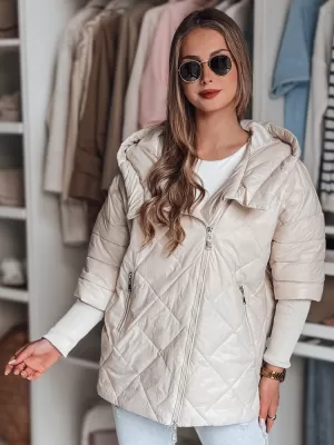 Ženska jakna DSTREET PUFFILOF TY4856 BIJELA