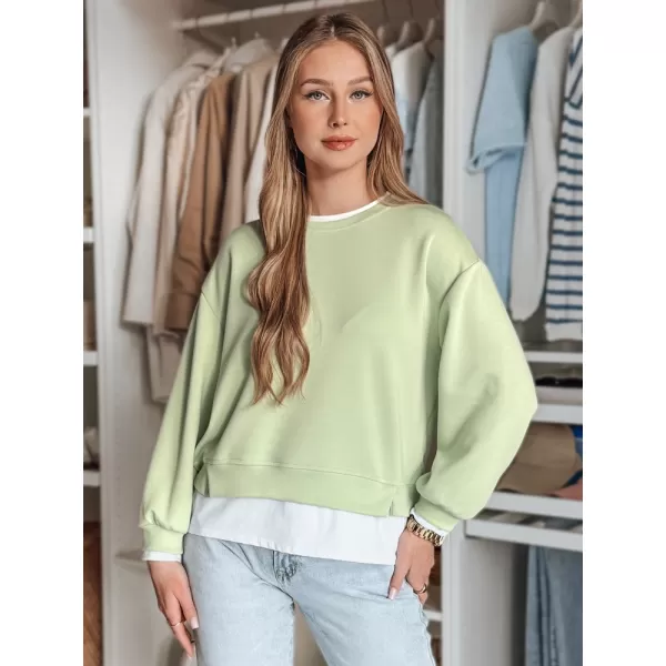  Ženska majica DSTREET LUZZIO BY1381 SVIJETLOZELEN 