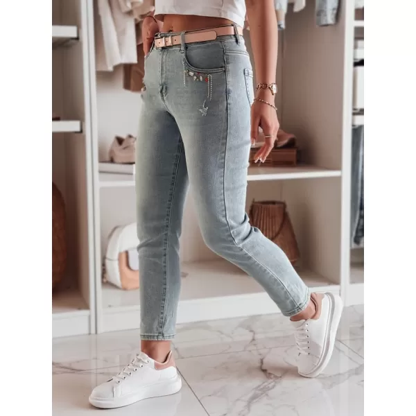  Ladijske hlače DSTREET BLINGBLING UY2451 PLAVI 