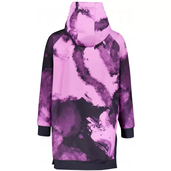  Ženski funkcionalni produljeni sweatshirt premium ALTISPORT VOJ/ALW093MI03 LJUBIČASTA/CRNA 
