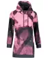 Ženski funkcionalni produljeni sweatshirt premium ALTISPORT VOJ/ALW093MI03 ROZA/CRNA