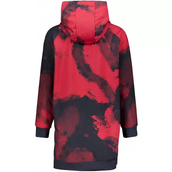 Ženski funkcionalni produljeni sweatshirt premium ALTISPORT VOJ/ALW093MI03 CRVENA 