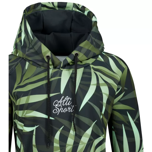  Ženski funkcionalni produljeni sweatshirt premium ALTISPORT VOJ/ALW094MI03 ZELENA 