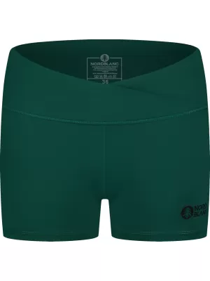 Ženske kratke hlače za fitness NORDBLANC NBSPL8038 ZELENA