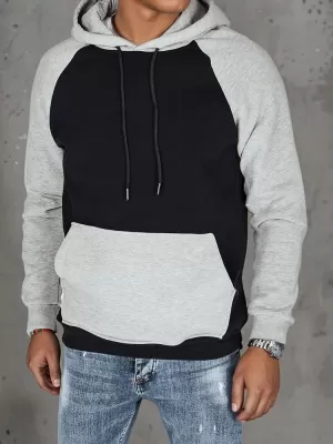 Muška dukserica DSTREET BX5889 CRNI