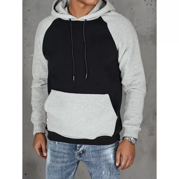  Muška dukserica DSTREET BX5889 CRNI 