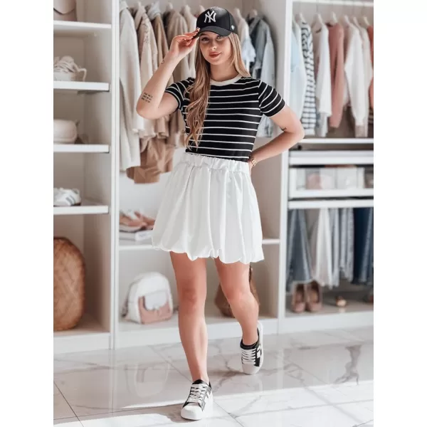 Ženska suknja DSTREET CY0501 BIJELA 