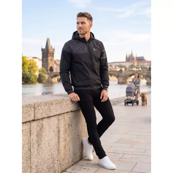  Muška jakna ALTISPORT EGBERT CRNA 