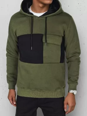 Muška dukserica DSTREET BX5913 KAKI
