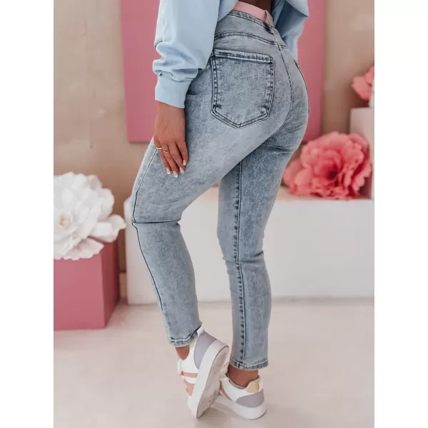  Ladijske hlače DSTREET SKINNEX UY2476 PLAVI 