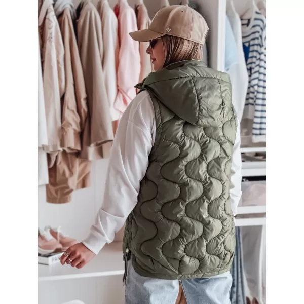  Ženska jakna DSTREET TY4877 ZELENA 