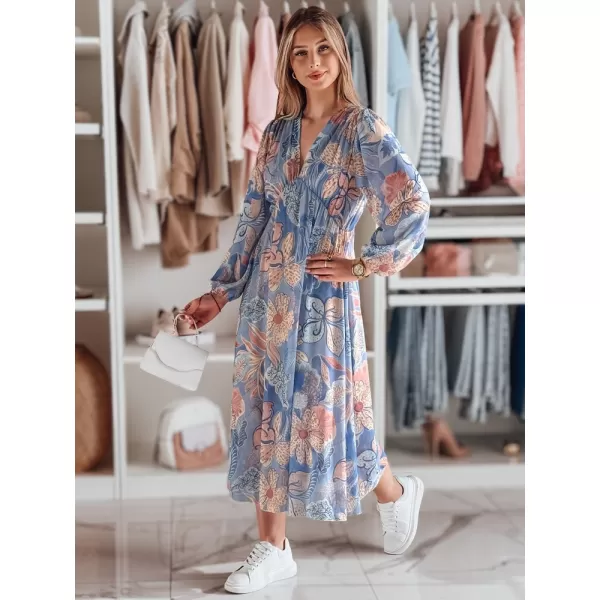 Haljina DSTREET LILOVIE EY2570 SVIJETLOPLAV 