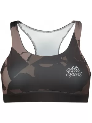 Ženski vrhunski sportski grudnjak ALTISPORT VOJ/ALW080POD01 SMEĐA