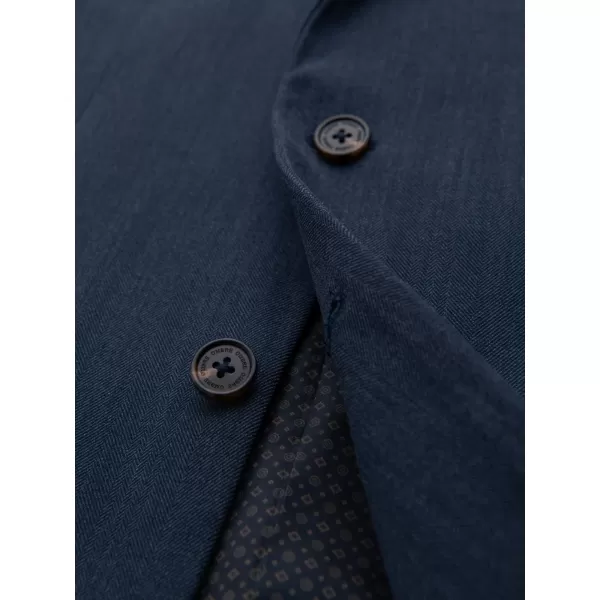  Pánské sako OMBRE OM-BLZB-0135 DARK BLUE 