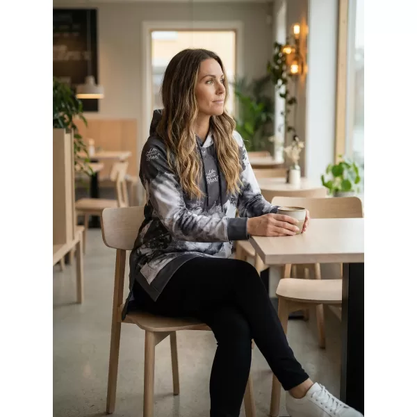  Ženski funkcionalni produljeni sweatshirt premium ALTISPORT VOJ/ALW093MI03 SIVA 
