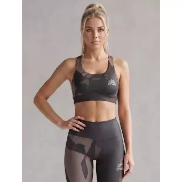  Ženski vrhunski sportski grudnjak ALTISPORT VOJ/ALW080POD01 SMEĐA 