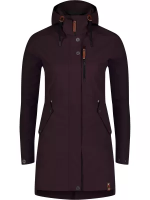 Ženska vanjska parka NORDBLANC EASYCOME NBSJL8186 SMEĐA