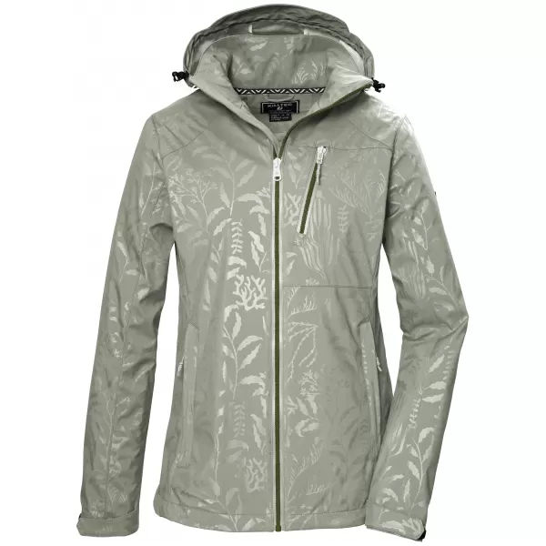  Ženska softshell jakna KILLTEC KOS 122 42846 SVIJETLOMASLINASTO 