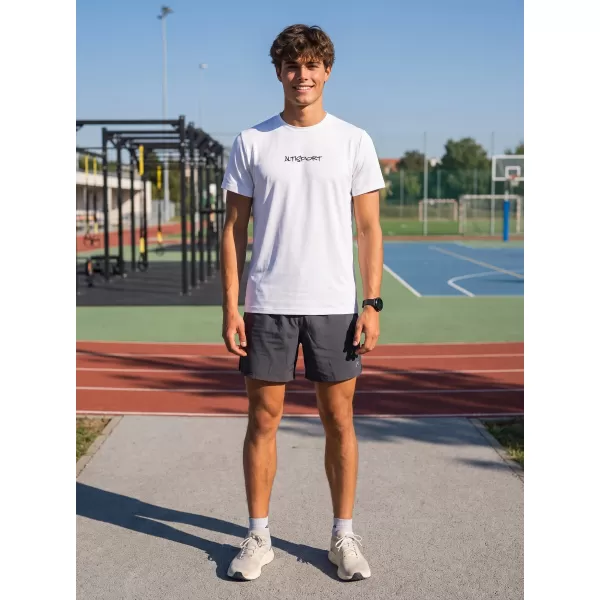  Muška premium funkcionalna majica ALTISPORT BĚŽEC VOJ/ALM091TR01 BIJELA 