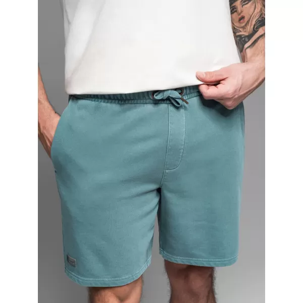  Kratke hlače OMBRE OM-SRWS-0122 TIRKIZ 