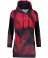 Ženski funkcionalni produljeni sweatshirt premium ALTISPORT VOJ/ALW093MI03 CRVENA