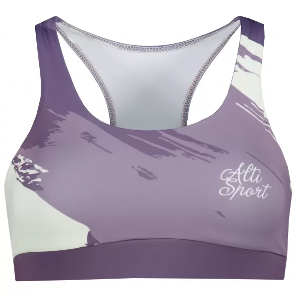  Ženski vrhunski sportski grudnjak ALTISPORT VOJ/ALW081POD01 LJUBIČASTA 
