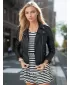 Ženska jakna DSTREET NESSI TY3455 CRNI
