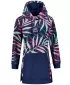 Ženski funkcionalni produljeni sweatshirt premium ALTISPORT VOJ/ALW094MI03 ROZA/MENTA