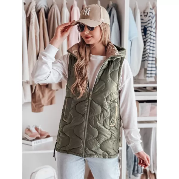  Ženska jakna DSTREET TY4877 ZELENA 
