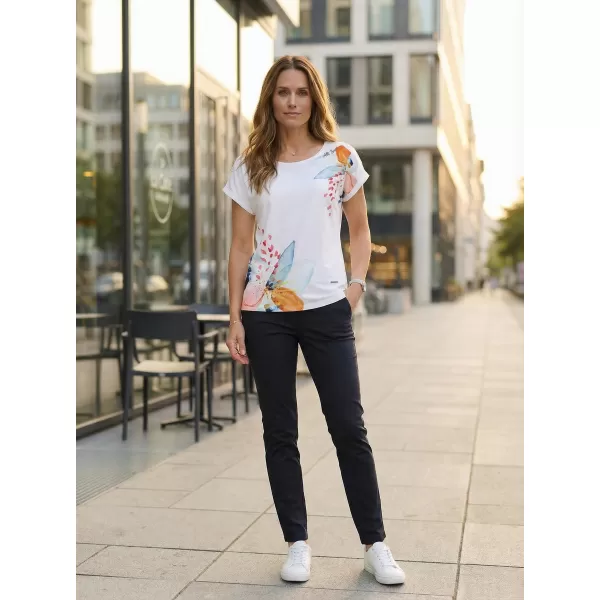  Ženska majica kratkih rukava ALTISPORT EBBA BIJELA 